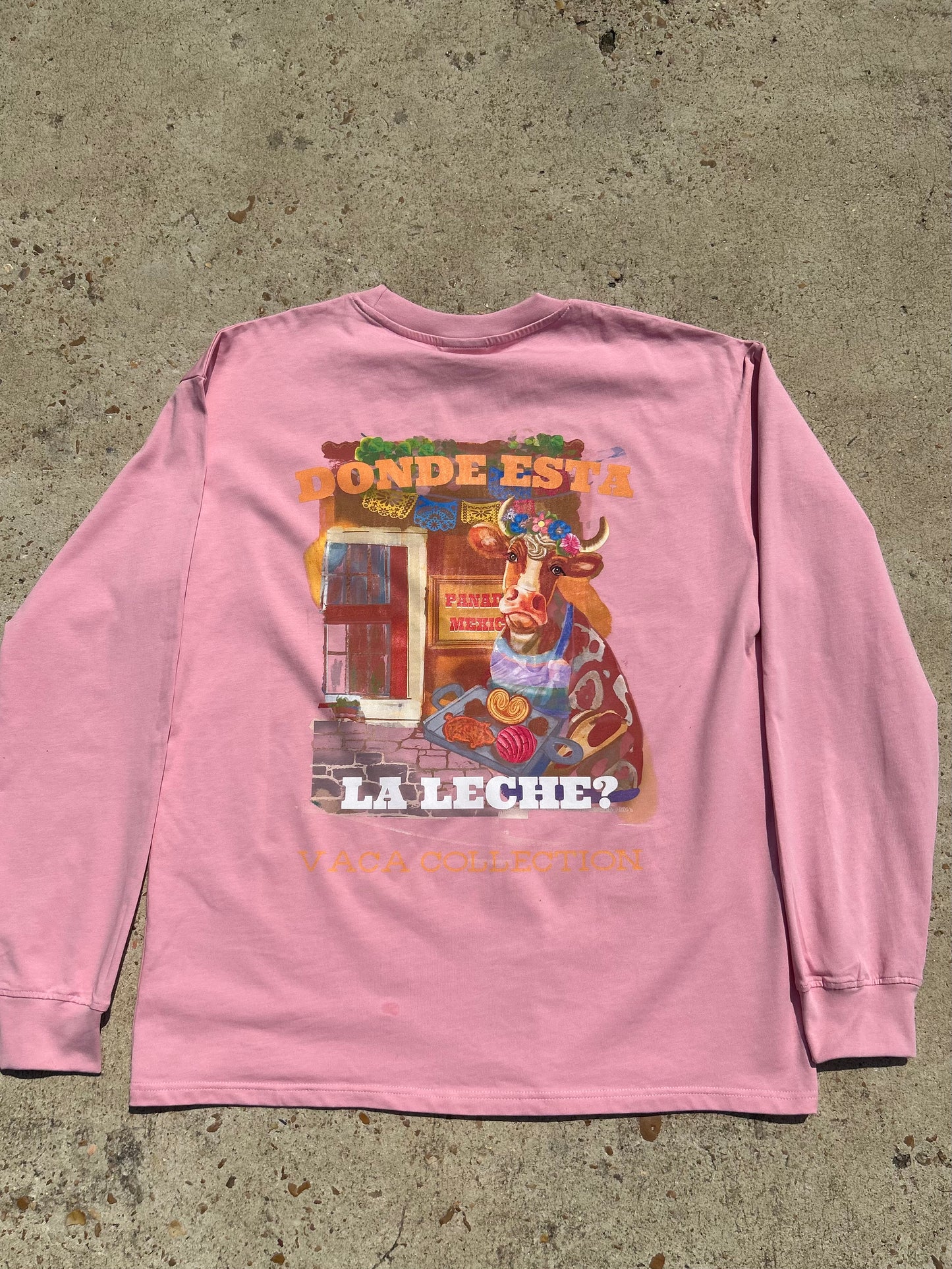 Donde Esta La Leche Long Sleeve Shirt