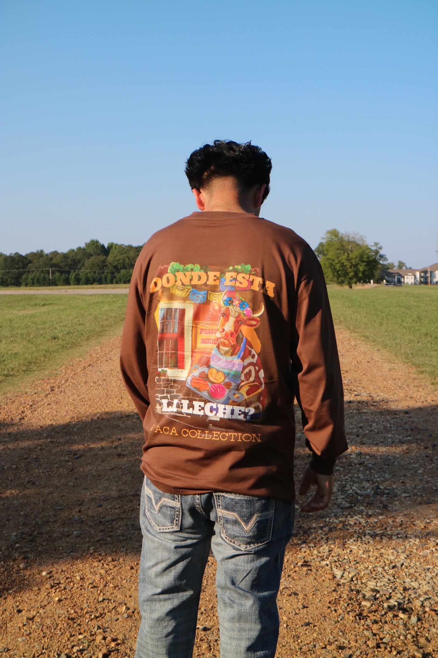 Donde Esta La Leche Long Sleeve Shirt