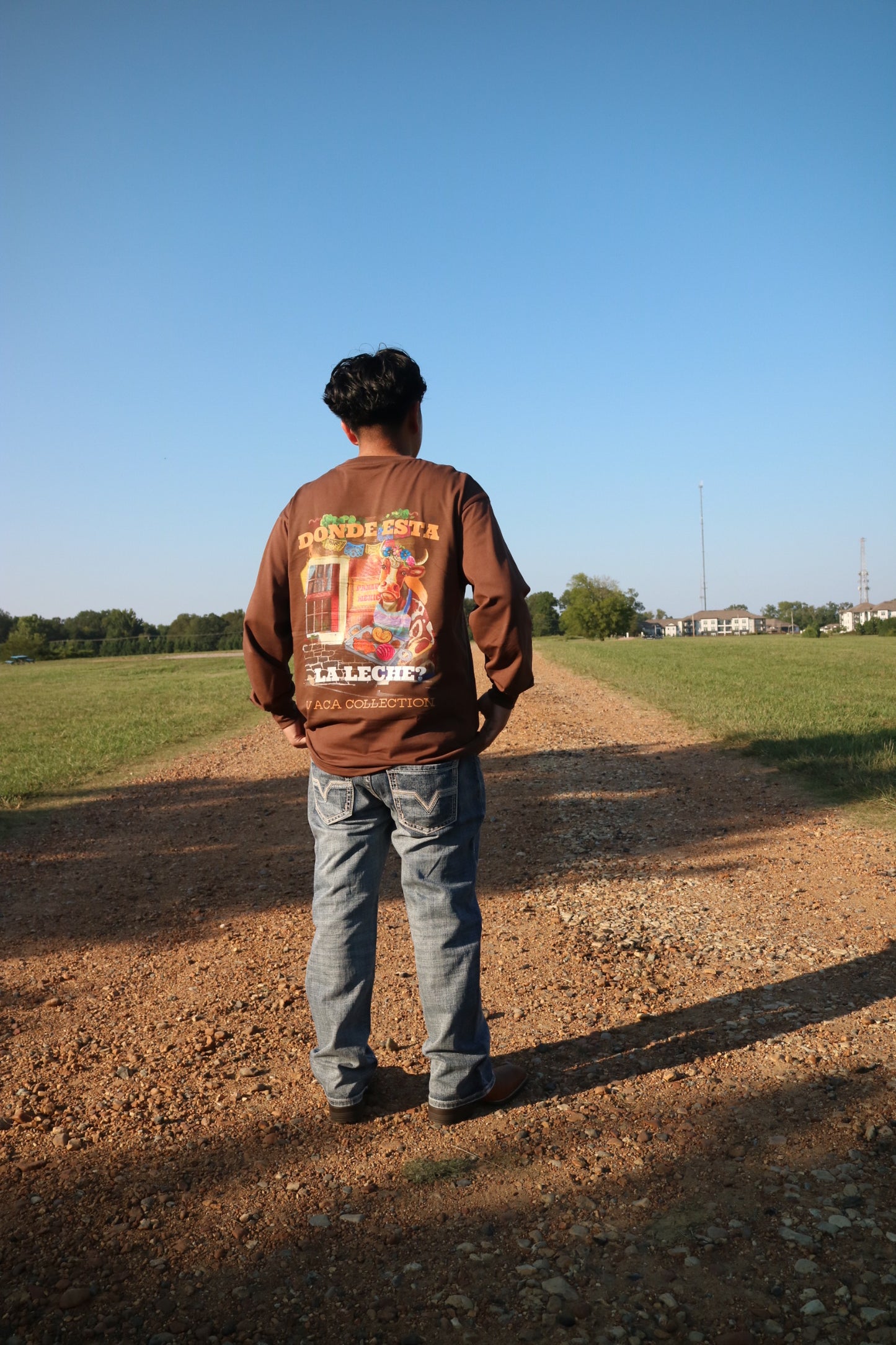 Donde Esta La Leche Long Sleeve Shirt